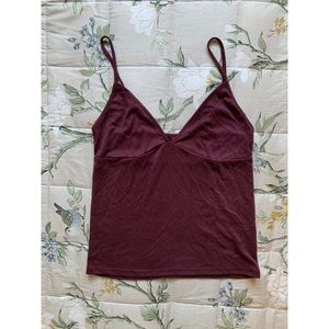 Me to We Maroon Camisole